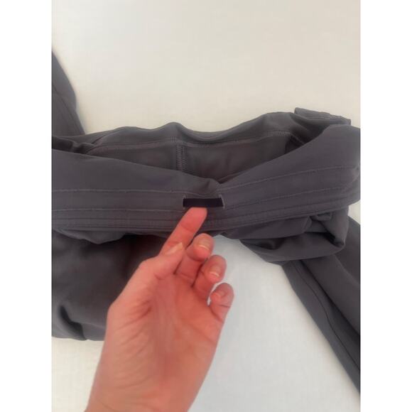 Lululemon Women Run On Jogger Pants Dark Carbon Gray Size 6 - Picture 13 of 13